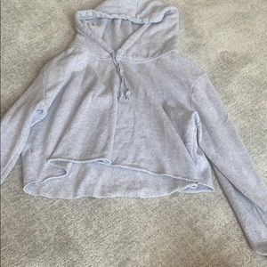 Brandy Melville cropped hoodie